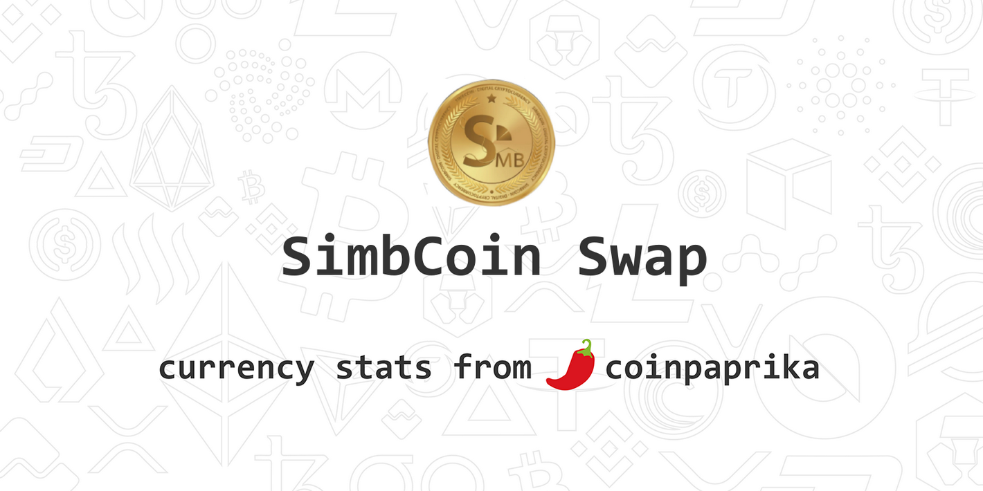 Buy Simbcoin Swap (SMBSWAP)