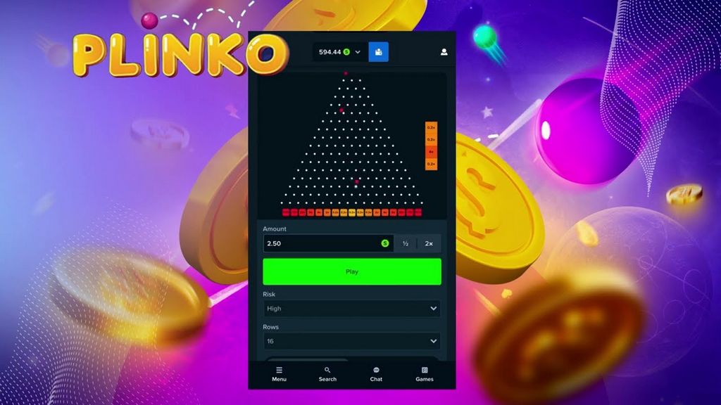 Plinko Gambling Enterprise Game - Bet Real Cash - 2500$ Bonus offer!